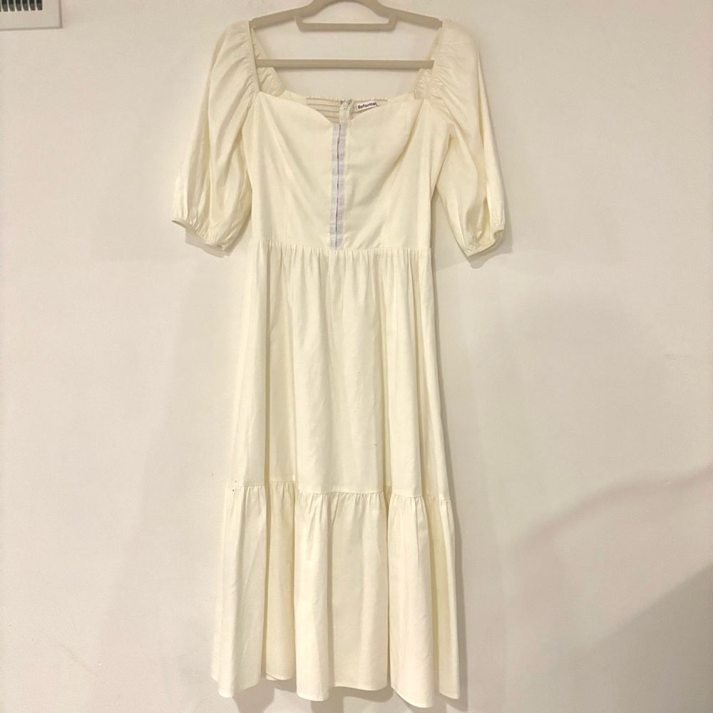 Reformation white dress